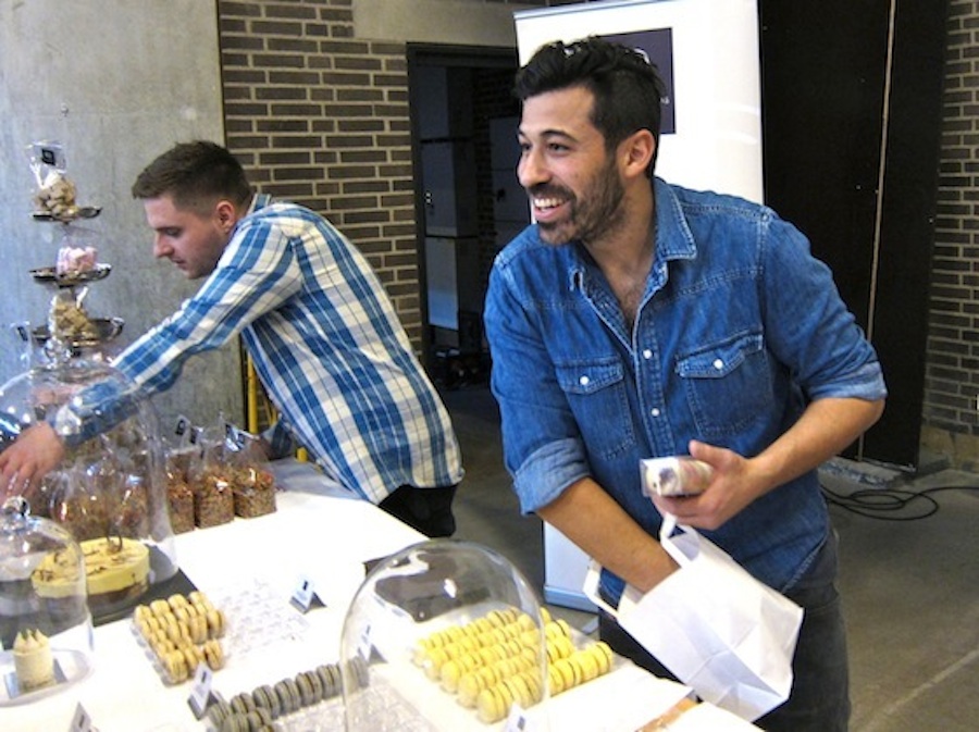 Stjernen i egen høje person. Billedet er taget på Chokoladefestival 2012 i Tap 1.