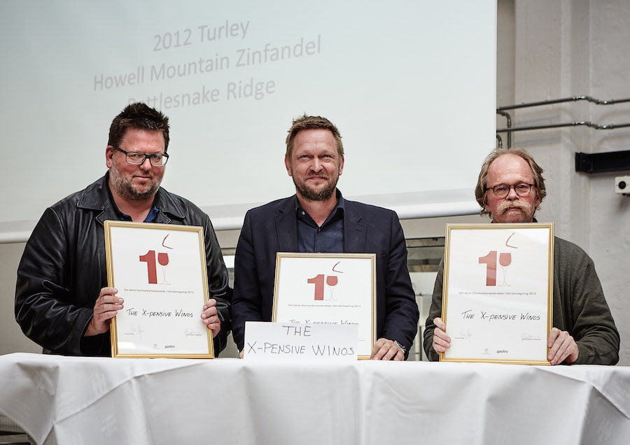 Vinderholdet, som fra venstre består af Niels Lillelund, Anders Halskov-Jensen og Henrik Steen Andersen. Foto: Flemming Gernyx. 